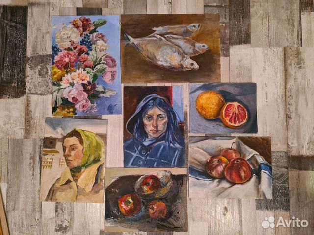 Этюды маслом