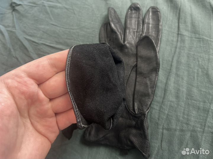 Перчатки женские кожаные 8