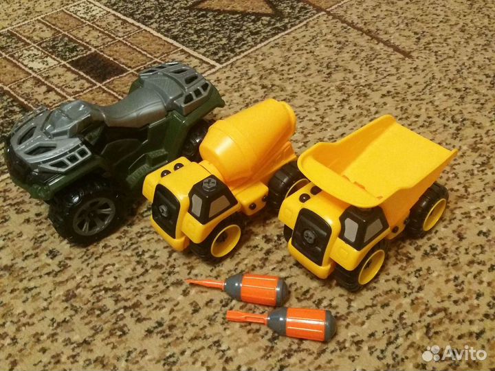 Машинки разбирающиеся