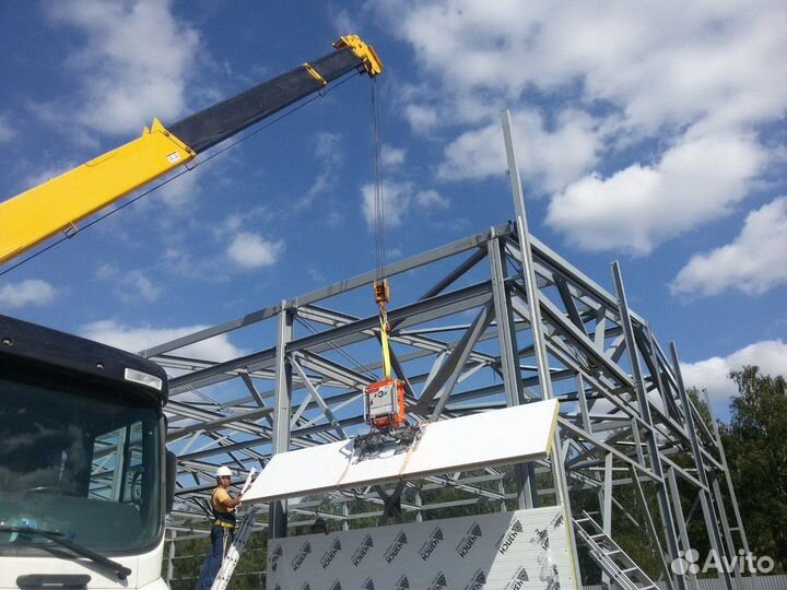 Вакуумный захват для стекла и сэндвич-панелей