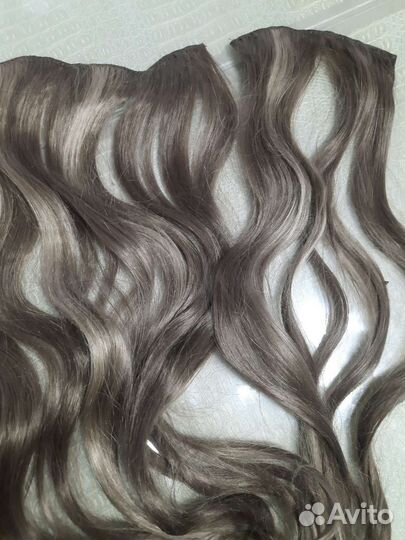 Накладные пряди на заколках