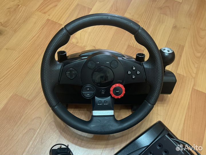 Logitech driving force gt игровой руль в идеале
