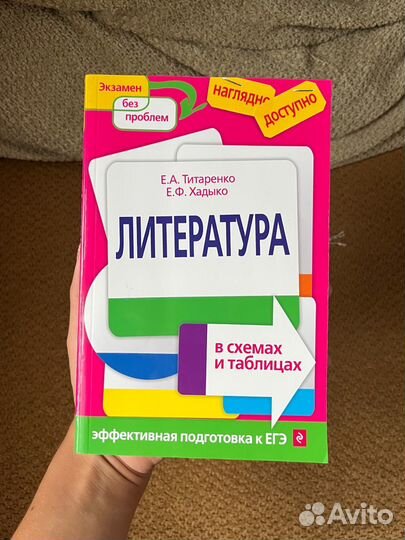 Книга для егэ. Литература в схемах и таблицах