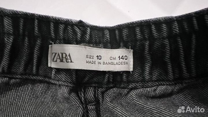 Джинсы Zara для девочки 140