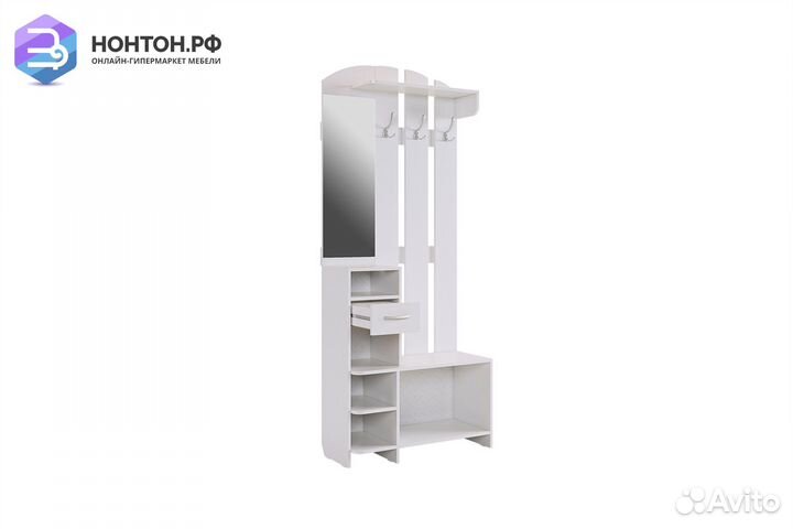 Прихожая Мила белое дерево