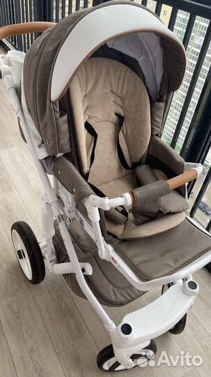 Коляска 2 в 1 Adamex Monte Carbon