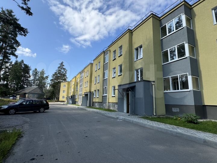 2-к. квартира, 53,8 м², 3/3 эт.