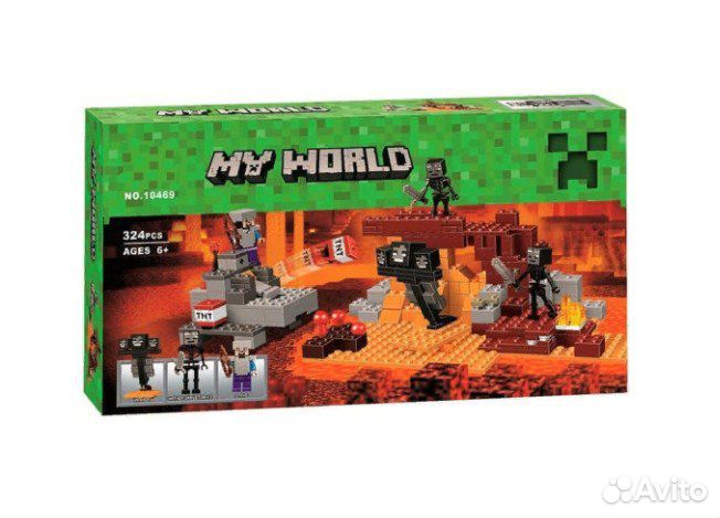 Конструктор Bela 10469 Minecraft Иссушитель 324дет