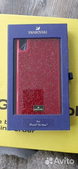 Чехол на iPhone XS max оригинал Swarovski