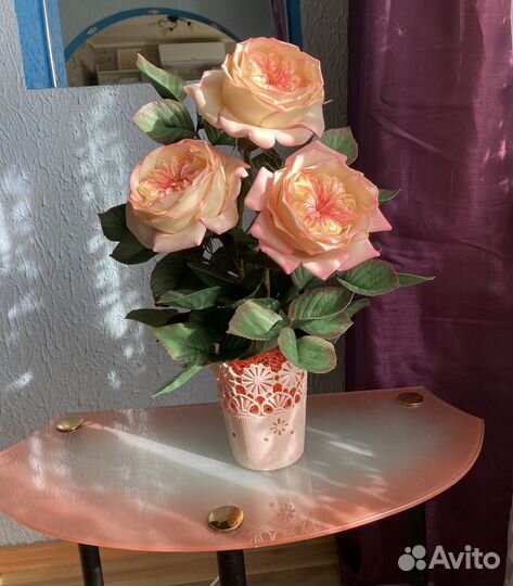 Декоративные букеты светильники