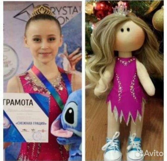 Кукла по фото.Тильда ручной работы