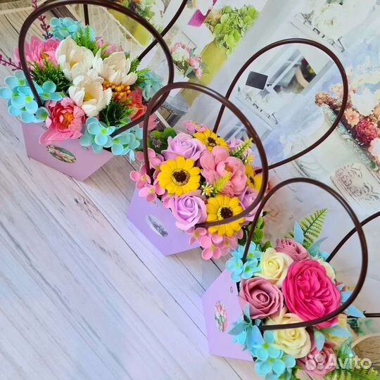 Мыльные розы