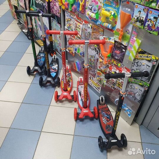Самокаты детские новые до 60кг
