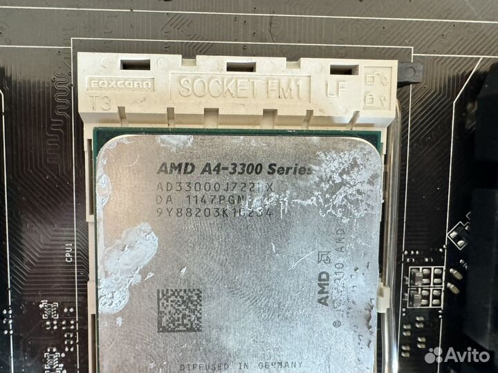 Материнская плата FM1+процессор