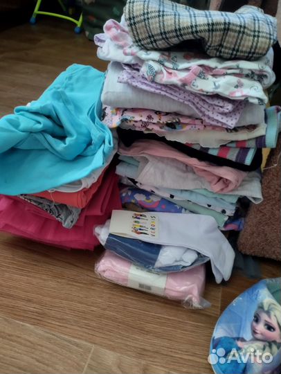 Вещи пакетом для девочки 104-116