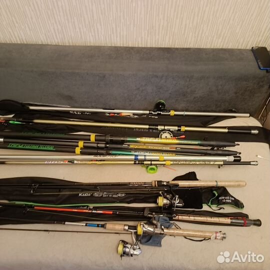 Оборудованные удилища и спиннинги