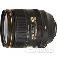 Объектив Nikon AF-S 24-120mm f/4G ED VR, Черный