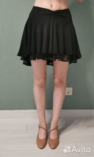 Юбка для спортивных бальных танцев