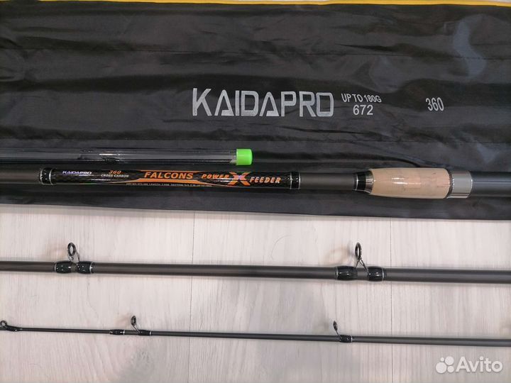 New Фидерный Комплект Kaida Falcon+Катушка Vega