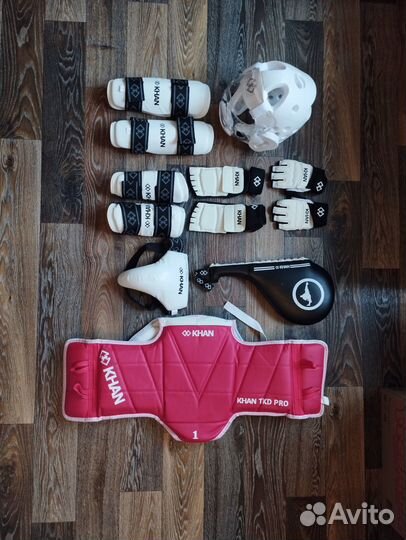 Набор защиты для тхэквондо, размер S