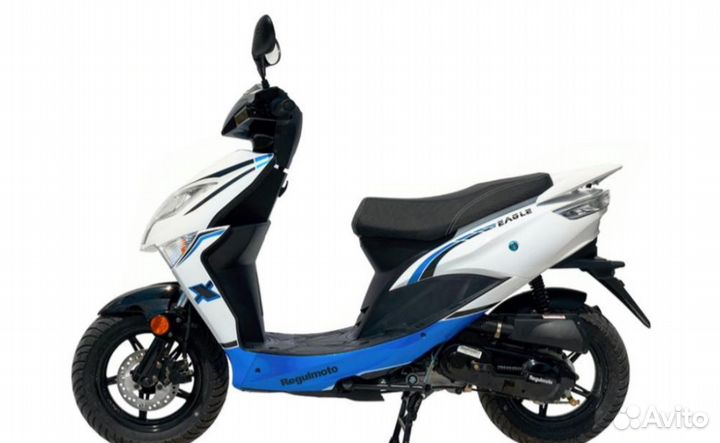 Скутер Regulmoto eagle 50 (LJ50QT-3L) колёса R12