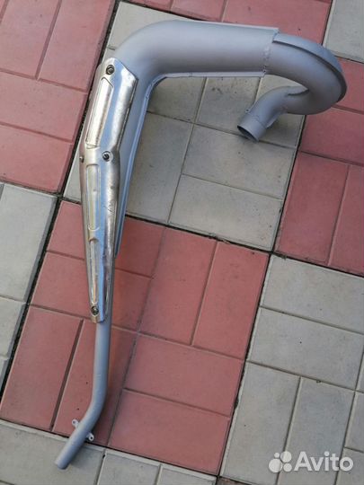 Резонатор (глушитель) от кросового Минска