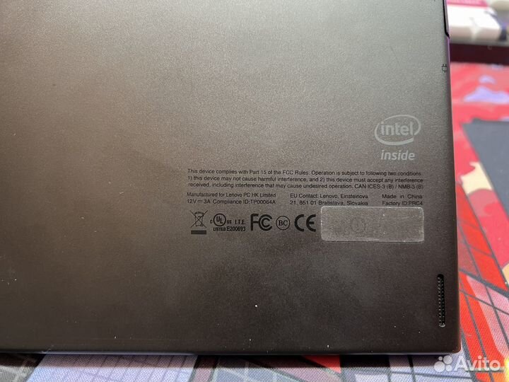 Планшет lenovo ThinkPad 10