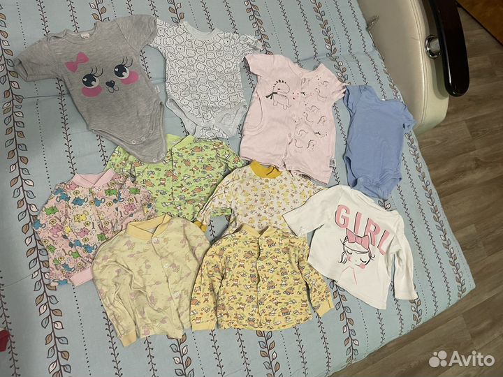 Детские вещи пакетом от 0 до 6