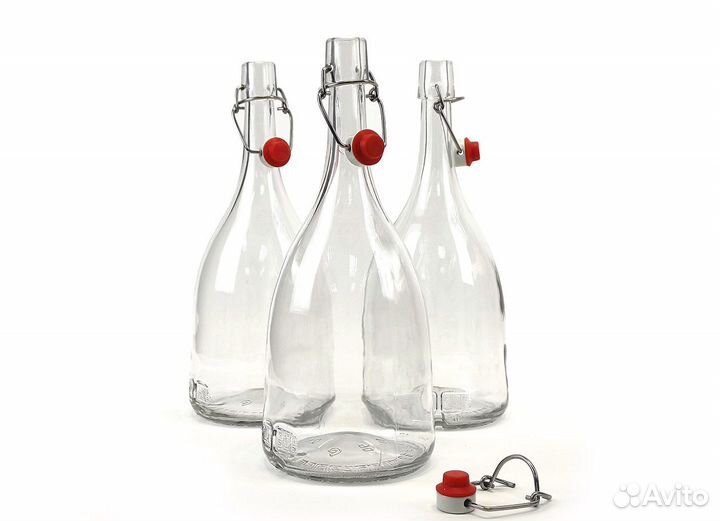 Бутылки с бугельной пробкой