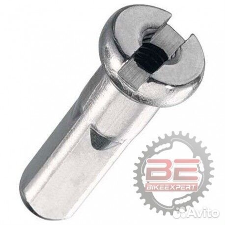 Ниппеля для спиц CN Spoke, 12 мм, серебристый