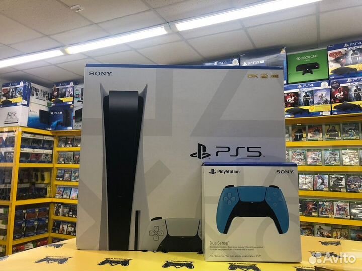 PlayStation 5 Новая 1218А + 2й Dualsence