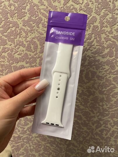 Силиконовый ремешок для Apple watch 42/44/45мм