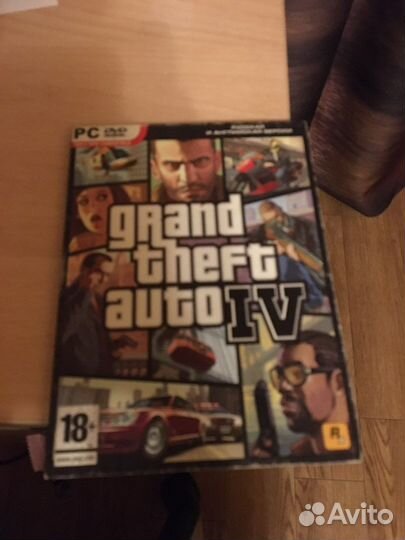 Диск на PC GTA 4