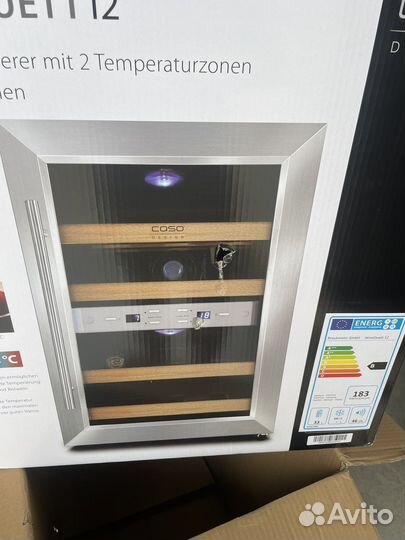Винный шкаф caso wineDuett 12