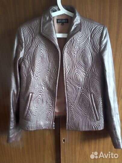 Куртка женская кожаная