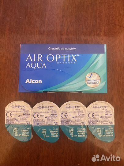 Линзы контактные air optix