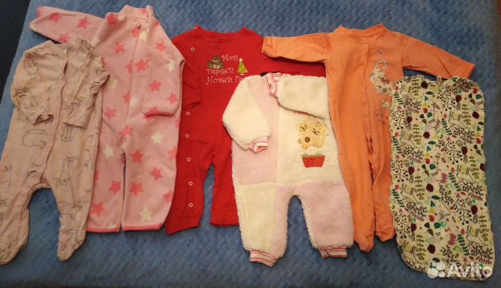Пакет вещей на девочку с 0