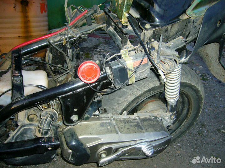 Скутер в разбор