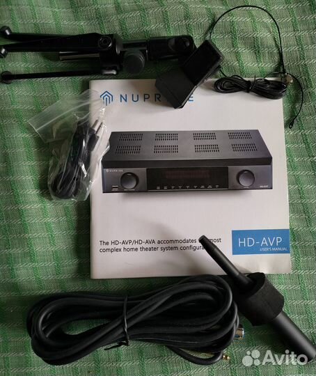 AV-процессор+цап+медиасервер Nuprime HD-AVP