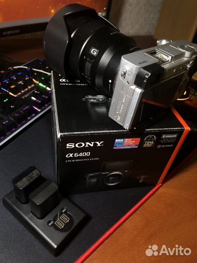 Sony a6400 + kit 18-55