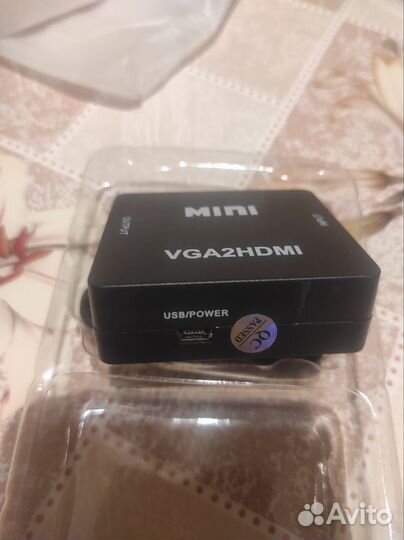 Видеоконвертер VGA to Hdmi to AV