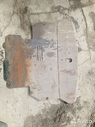 Защита двигателя железная hyundai accent