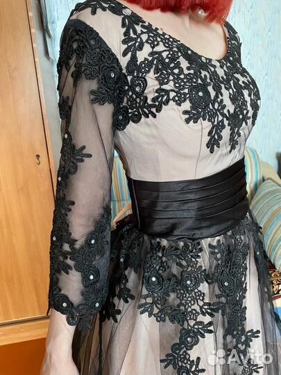 Платье на выпускной в пол