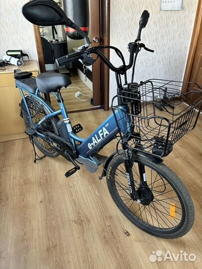 Электровелосипед green city e alfa new