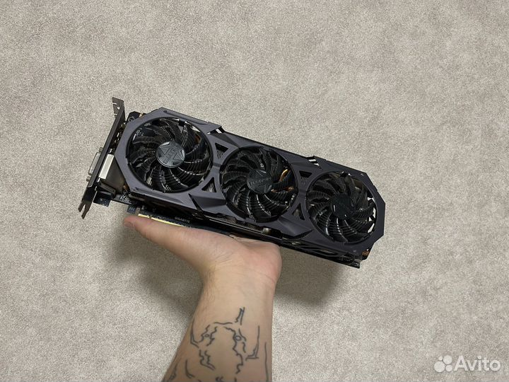 Видеокарта Gigabyte G1 Rock GTX1070 8GB