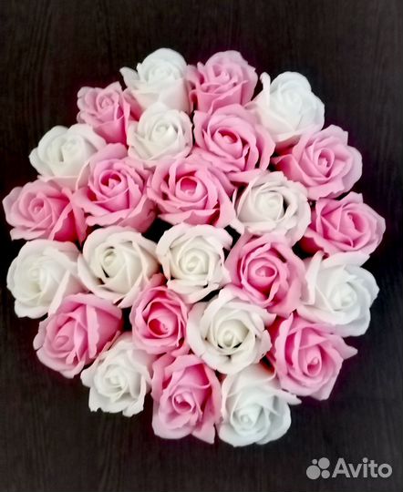 Букет цветов из мыла