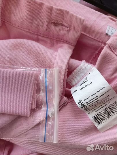 Джинсы розовые на девочку + Худи