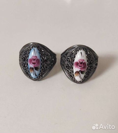 Финифть кольцо