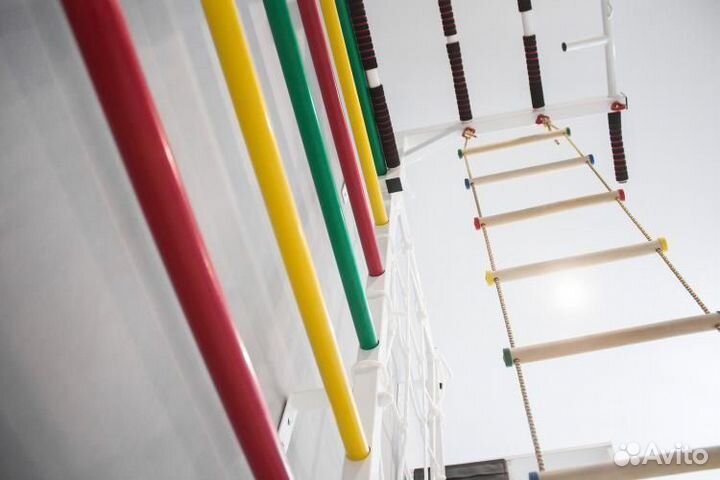 Шведская стенка усиленная Рукоход Тарзанка Канат