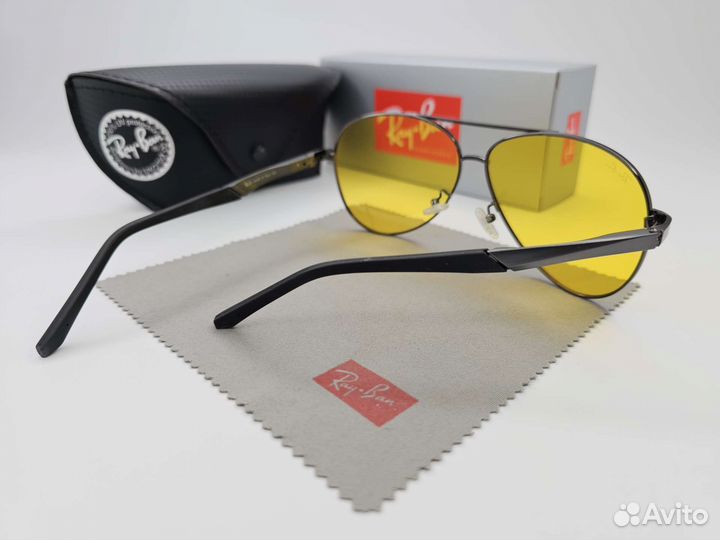 Очки Ray Ban Aviator Yellow